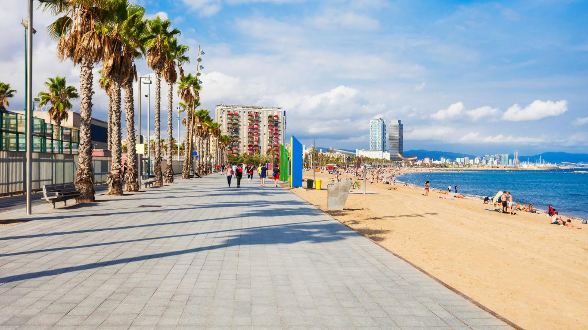 La Barceloneta Plajı