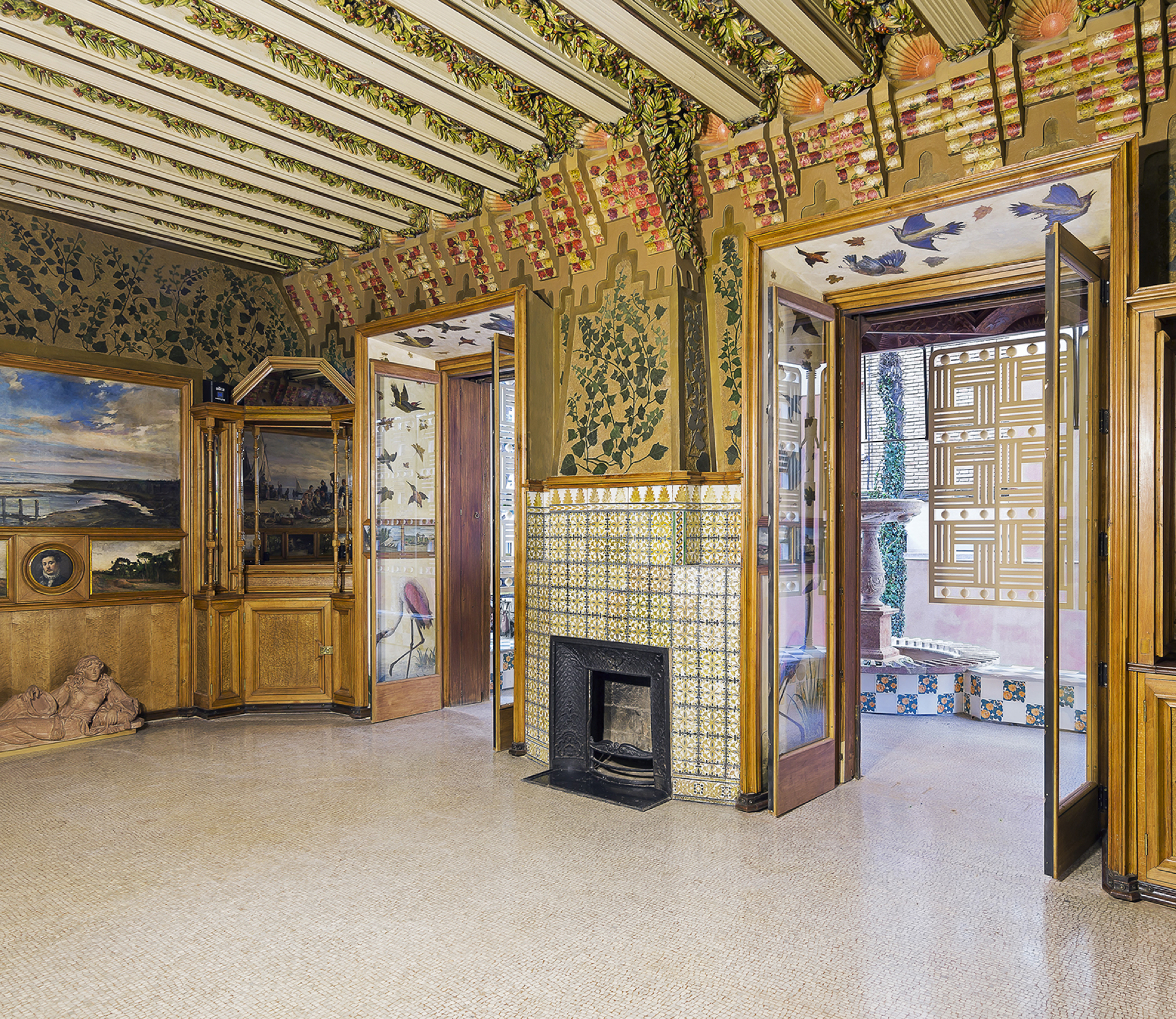 Casa Vicens Gaudi Müzesi - İç Dekorasyon